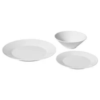 ИКЕА/365+ Сервиз,18 предметов, белый