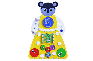 Бизиборд сказка "Мышка-норушка"