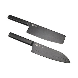 Набор ножей HuoHou Cool black non-stick steel knife set, фото 2