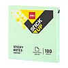 Клейкие листки DELI "Stick Up", 76 х76 мм, ассорти пастельные, 100 листов, фото 2