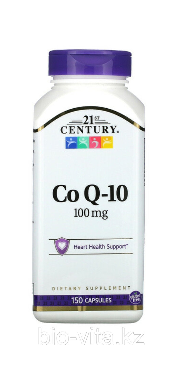 Коэнзим Q 10 100 мг. 150 капсул. 21 century.