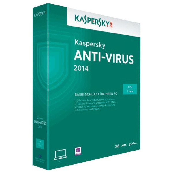 Антивирус Kaspersky Anti-Virus 2014 2-Desktop 1 year - фото 1 - id-p106695605