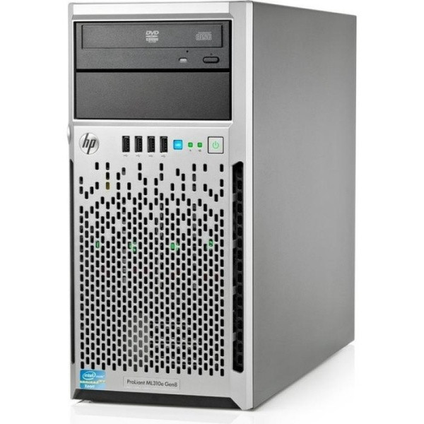 Сервер HP ML310e G8 - Xeon E3-1220V2 3,1 ГГц - 32 ГБ ОЗУ - 1 ТБ HDD + 2Х240gb SSD Europe Refurbished