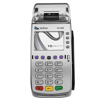 Банковский стационарный POS-терминал VERIFONE VX520 Eth/dial up /GSM/GPRS (с поддержкой бесконтактных карт) - фото 1 - id-p106695761