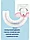 Зубная щётка-капа для детей U-shape «Зубочистик» силиконовая (Голубой / Сердце), фото 4