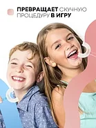Зубная щётка-капа для детей U-shape «Зубочистик» силиконовая (Розовый / Сердце), фото 6