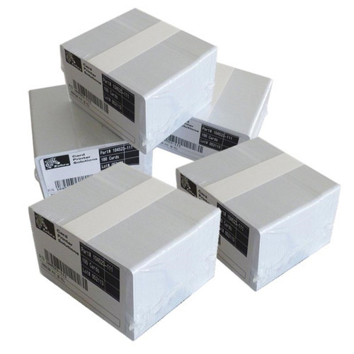 Zebra Premier (PVC) Blank White Cards расходный материал (104523-111) - фото 2 - id-p106696601