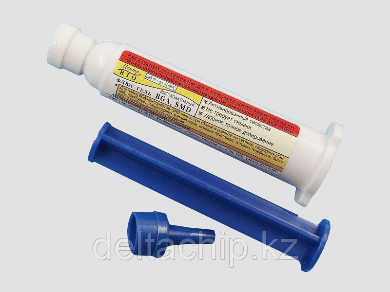 (красный). флюс-гель для пайки smd чипов и микромонтажа в шприце 12мл. шприце12 мл. T=248c. флюс-гель rexant для пайки bga и smd (шприц) 12гр.