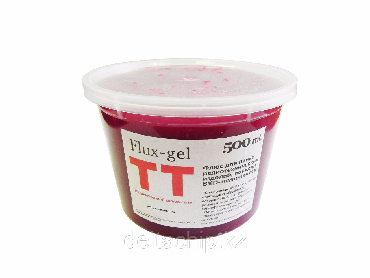 Флюс-гель паяльный TT (500г)(Keller) индикаторный