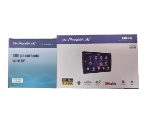 Модуль DV-Pioneer.ok AHD-967 9" 4+64GB+круговой обзор 360 - фото 1 - id-p106649060