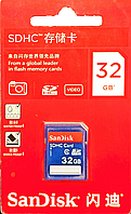 Карта памяти SDHC SanDisk 32G 10 class original