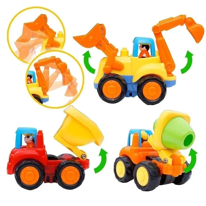 Hola Toys 326 Набор игрушечной техники для малышей - фото 3 - id-p106697641