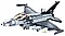 Sluban M38-B0891 Конструктор Самолёт Истребитель F-16C, фото 4