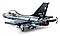Sluban M38-B0891 Конструктор Самолёт Истребитель F-16C, фото 5
