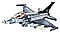 Sluban M38-B0891 Конструктор Самолёт Истребитель F-16C, фото 3