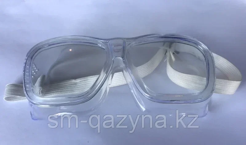Защитные очки закрытые с прямой вентиляцией