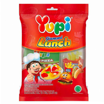 Жев. мармелад Yupi  Lunch Ланч 93 гр. /Индонезия/ (24шт-упак)