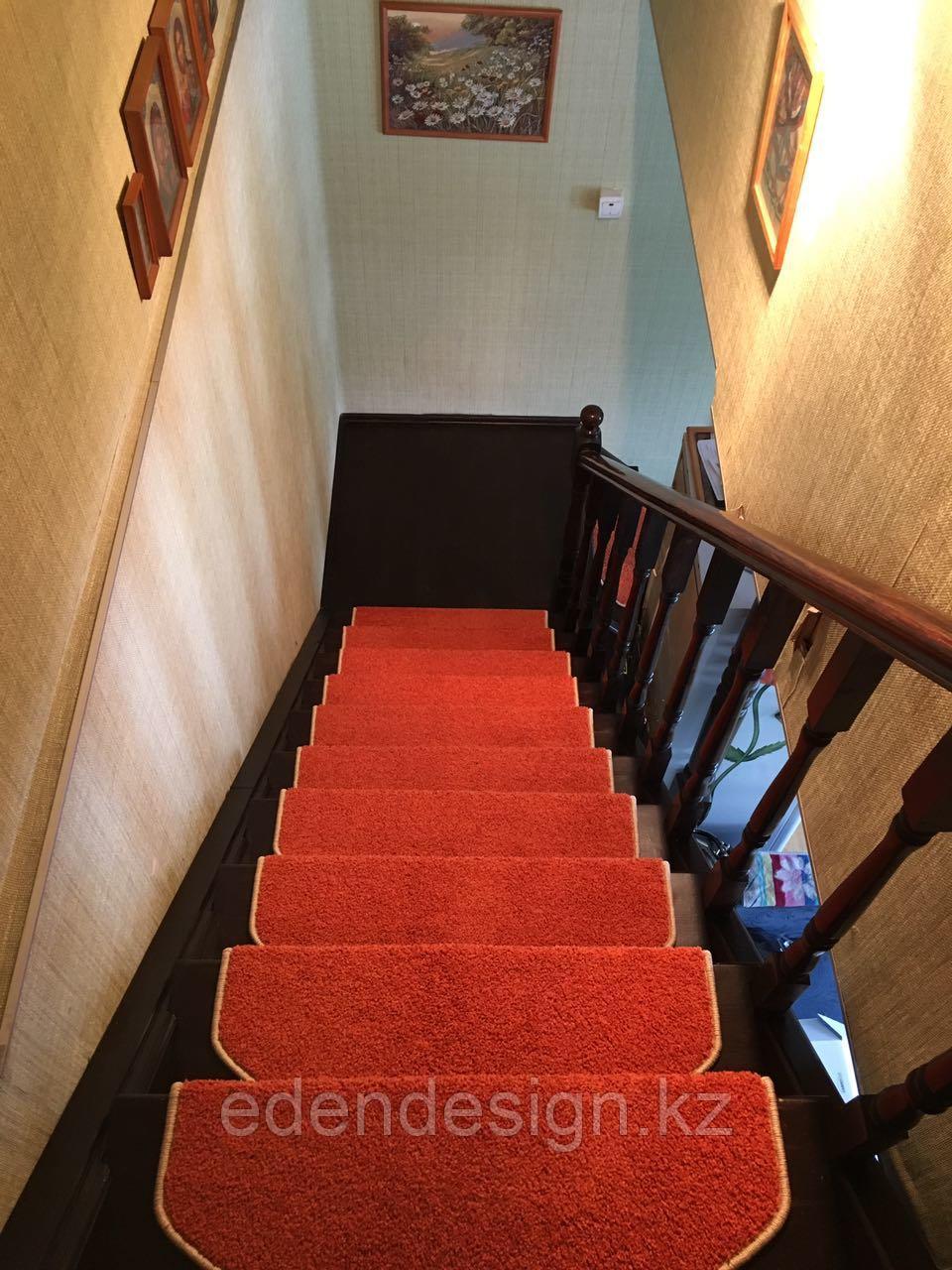 Коврики для лестниц Ангара оранжевый 29x95 в розницу - фото 2 - id-p106717329