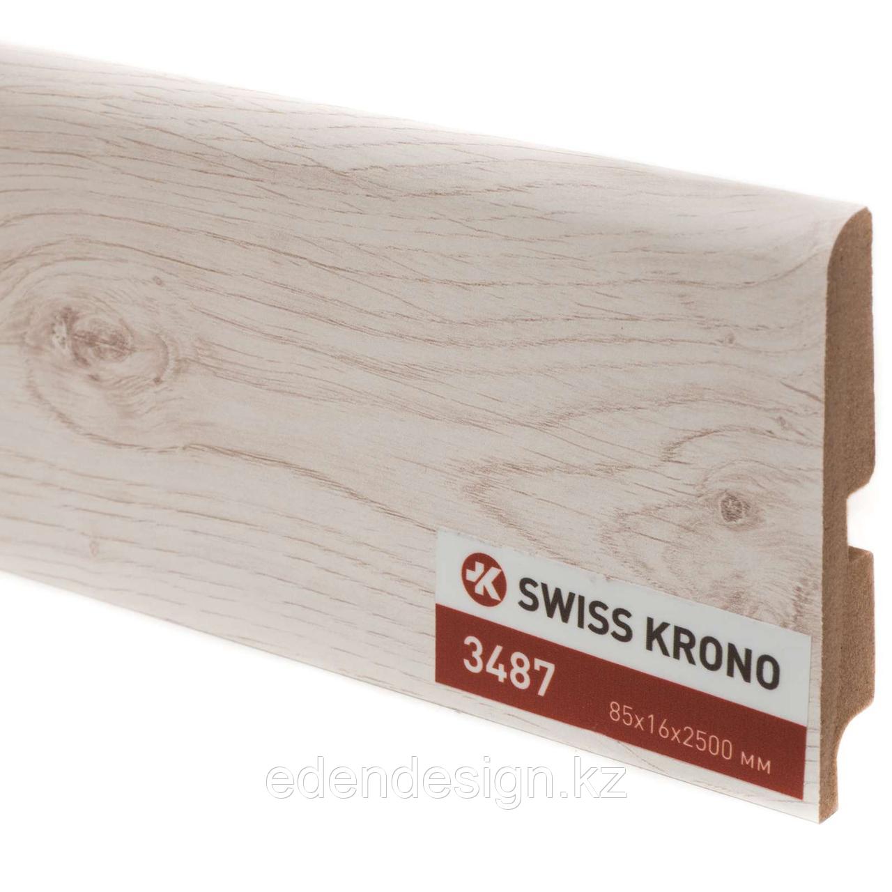 Плинтус Kronopol P85 3487 Bolero Oak 2500х85х16мм - фото 1 - id-p106717786