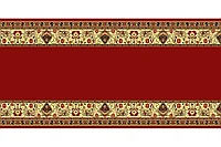Кремлёвская дорожка BCF GOLD 046/22 Красная ширина 1,2