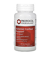 Protocol adrenal cortisol supportc relora, препарат для поддержки надпочечников, 90 растительных капсул