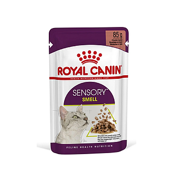 Royal Canin Sensory Smell кусочки для кошек в соусе ,12X85гр