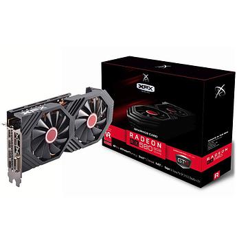 Видеоплата XFX Video Card AMD RADEON RX 580 GTS 8GB XXX Ed. OC 1366 Mhz GDDR5 8GB/256bit Dynamic 22 Blade fan