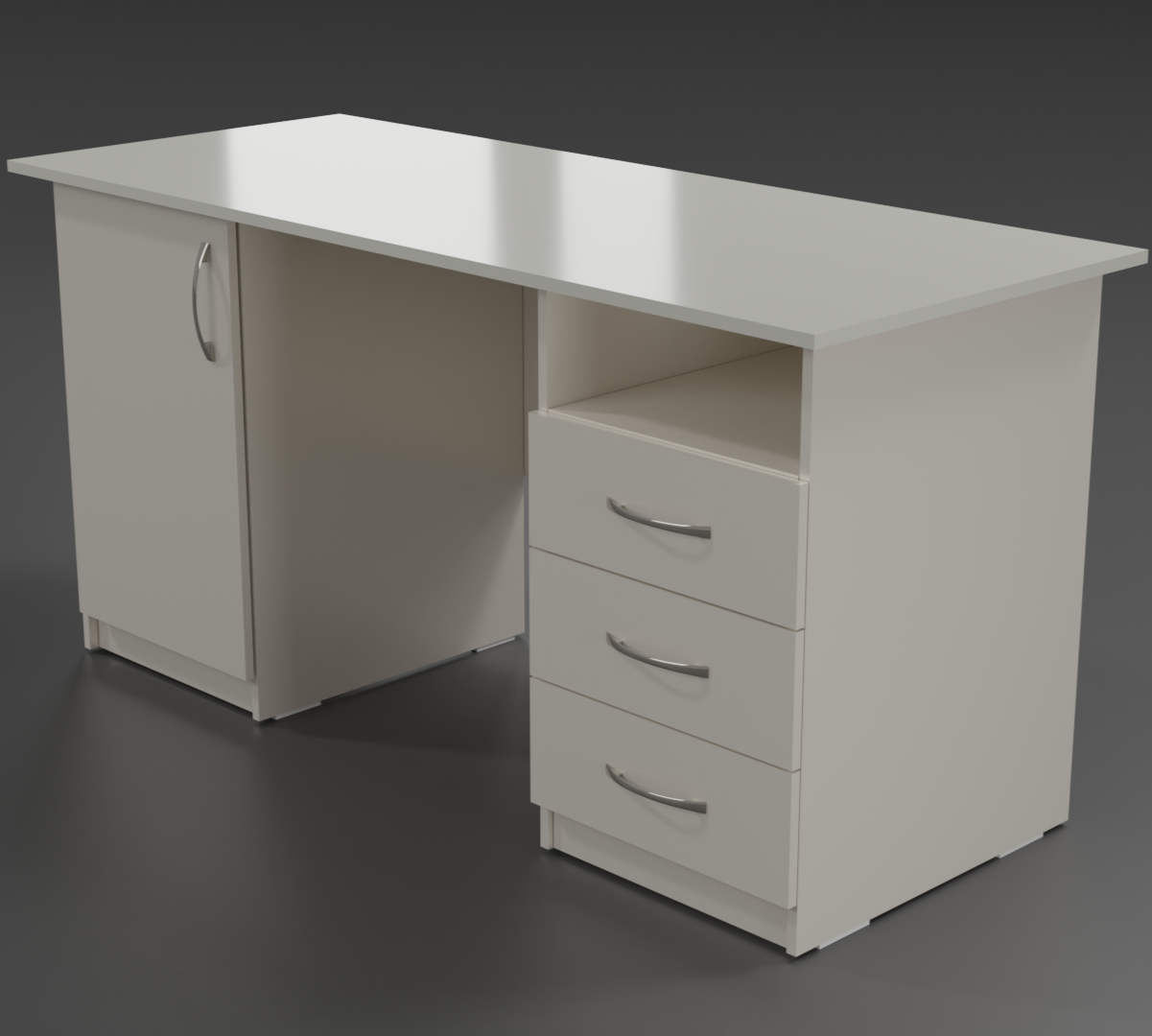 Заказать стол двухтумбовый (тумбу до пола) от Altamir ️