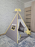 Детский домик вигвам Желтые Звезды, фото 2