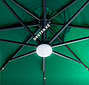 Зонт с подсветкой "MOON", зелёный (без утяжелителей), фото 4
