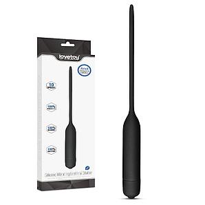 Расширитель уретры "Silicone vibrating urethral dilator" Lovetoy, 10 режимов вибрации, диаметр 2 см