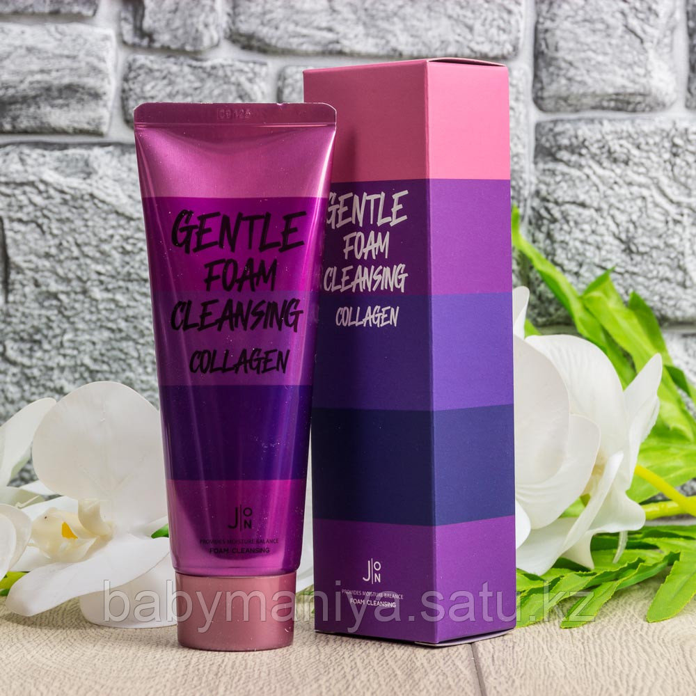 J:ON Пенка для умывания КОЛЛАГЕН GENTLE FOAM CLEANSING COLLAGEN, 100 мл