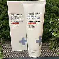 Пенка для умывания для проблемной кожи с центеллой и кислотами Derma Cica Acne Cleansing Foam, 140 мл EVAS