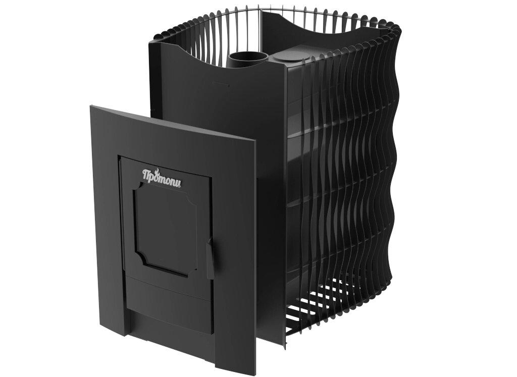 Печь для бани Парилка Подкова 14С, дверца со стеклом (Протопи) 8 - 14 м3, фото 1