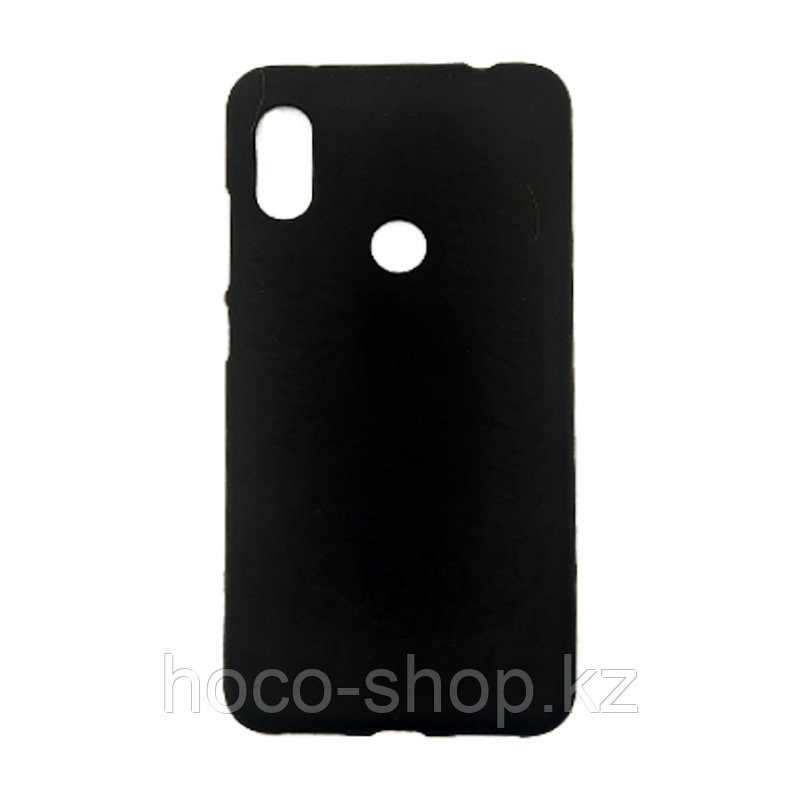 Чехол на Redmi Note 6Pro матовый, Чёрный