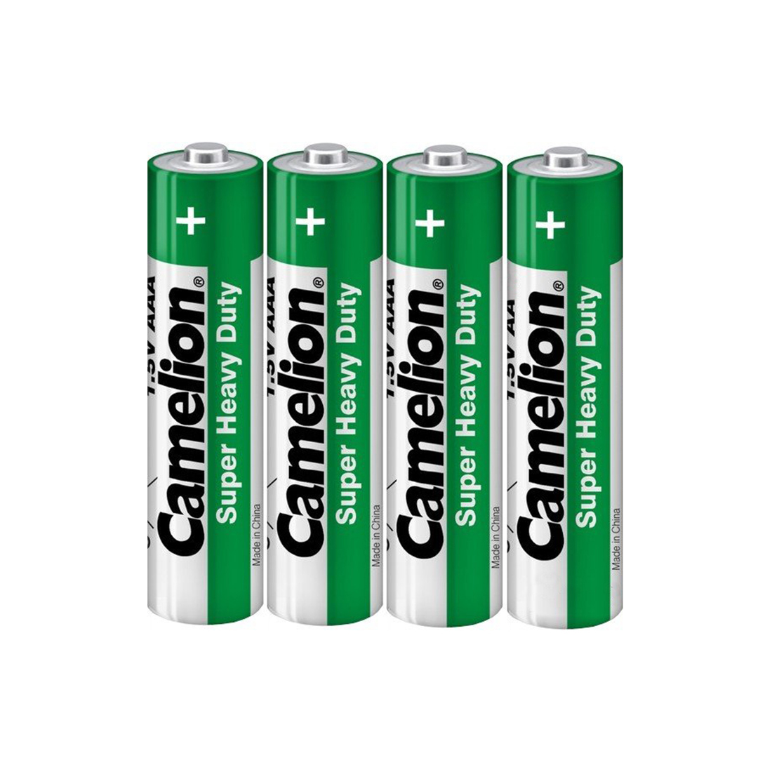 Батарейка, CAMELION, R03P-SP4G, Super Heavy Duty, AAA, 1.5V, 550 mAh, 4 шт., в плёнке