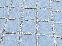 Сетка заградительная, ячейка 100*100, 5 мм, белая, узловая