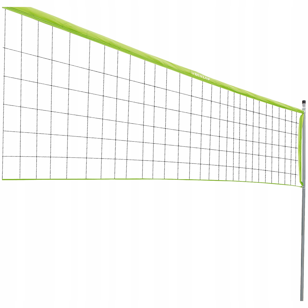 Волейбольная сетка Д 2,2 мм (обшитая с 1-ой стороны + 3 стороны оверлок), парашютная стропа 50 мм, белая