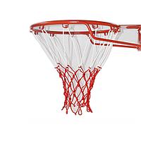 Баскетбол шеңберіне арналған тор, Д 6,0 мм, ақ, баулы, кәсіби
