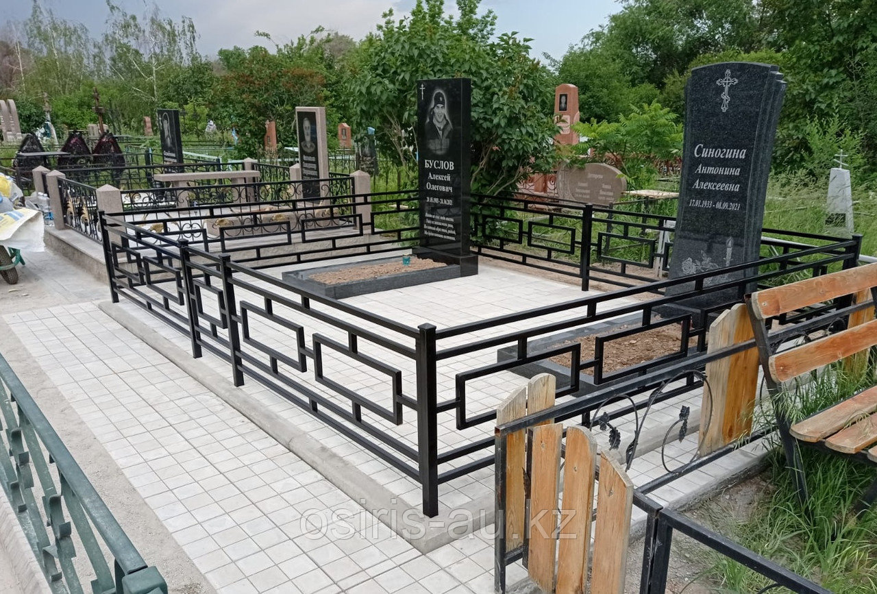 Благоустройство мест захоронений тротуарной плиткой в г. Алматы и Алматинской области - фото 3 - id-p61031726