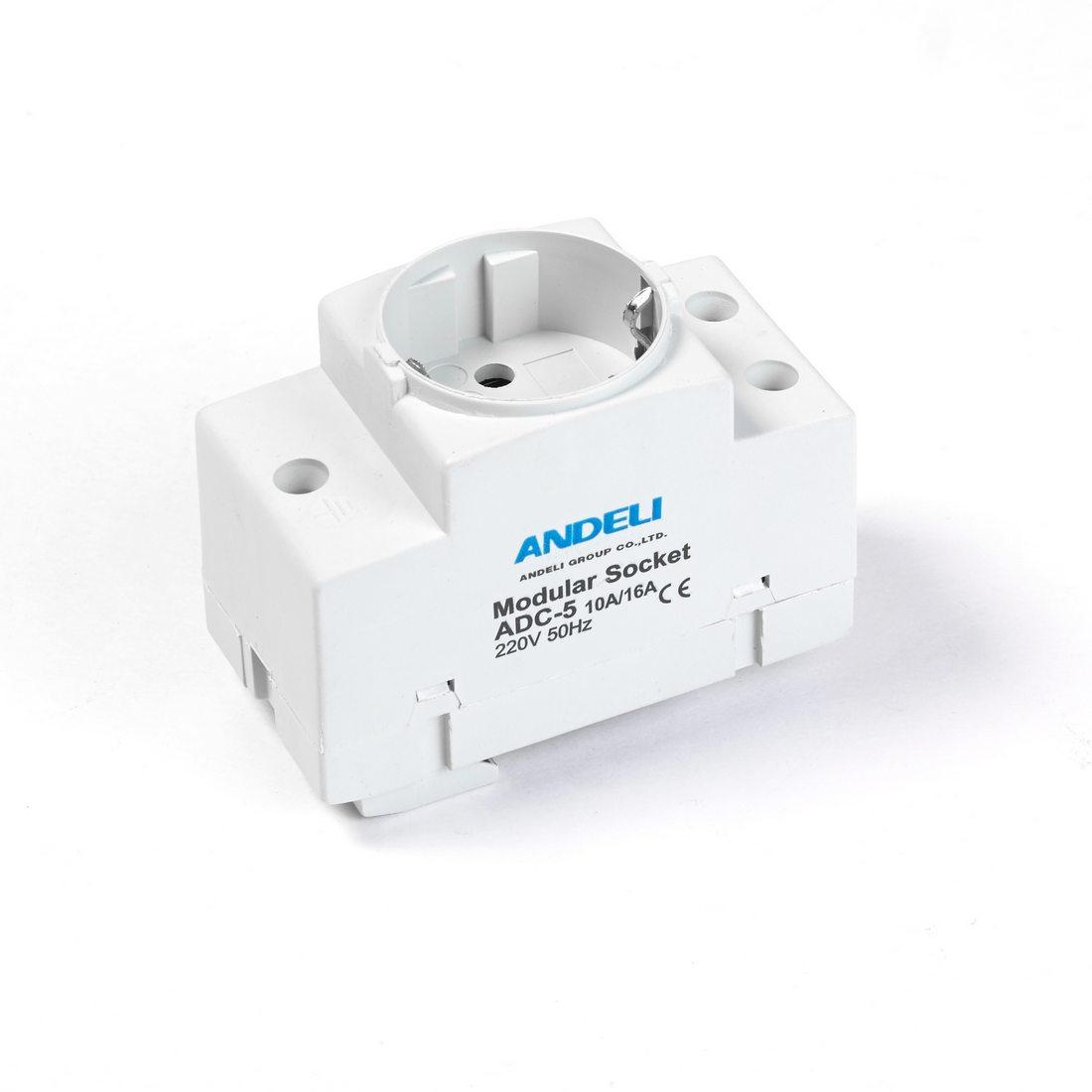 Розетка на дин-рейку ANDELI ADC-5 купить в Алматы по цене 950