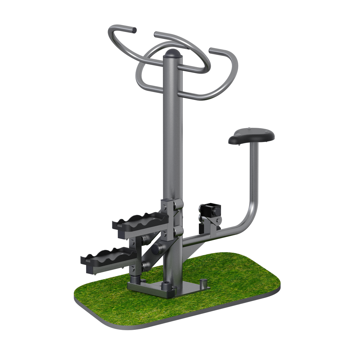 ARMS Уличный тренажер Велосипед + Степ для двоих, фото 1