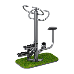 ARMS Уличный тренажер Велосипед + Степ для двоих