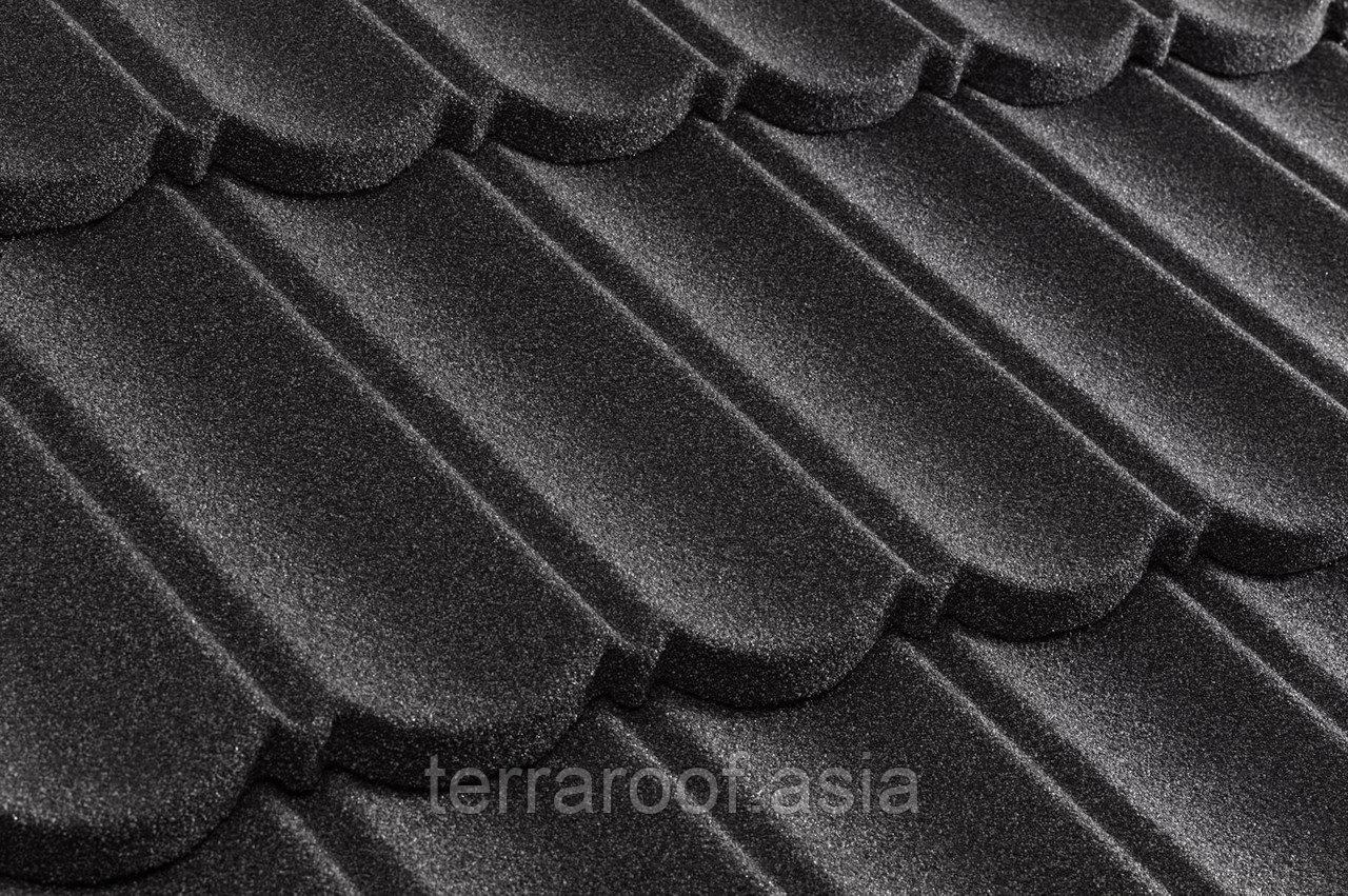 Композитная черепица Metrotile MetroBond, черная - фото 2 - id-p106729462