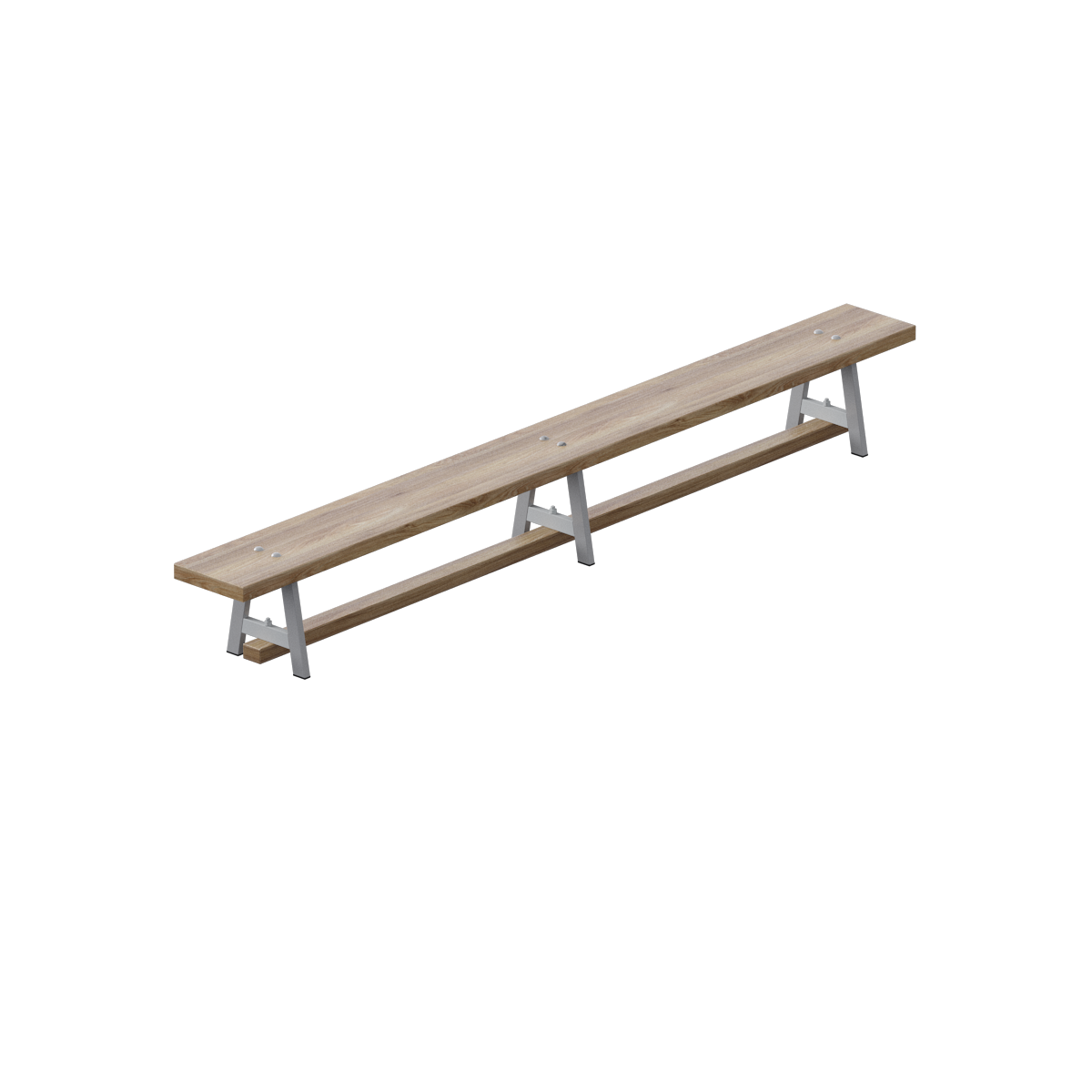 ARMS Скамья гимнастическая на металлических ножках, фото 1