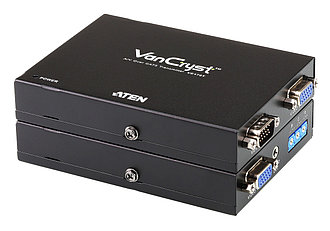 Удлинитель VGA и Аудио по кабелю Cat 5 (1280 x 1024@300м) VE170Q ATEN