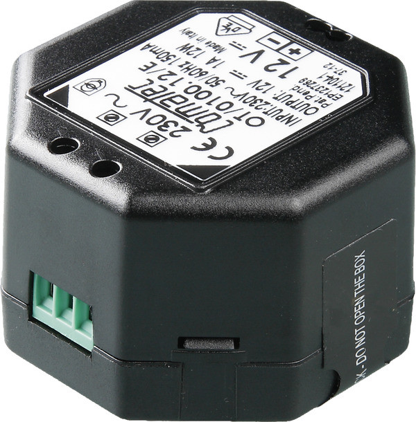 Трансформатор TECEplanus для питания электронных панелей смыва 230/12 В, унитаз/писсуар, фото 1