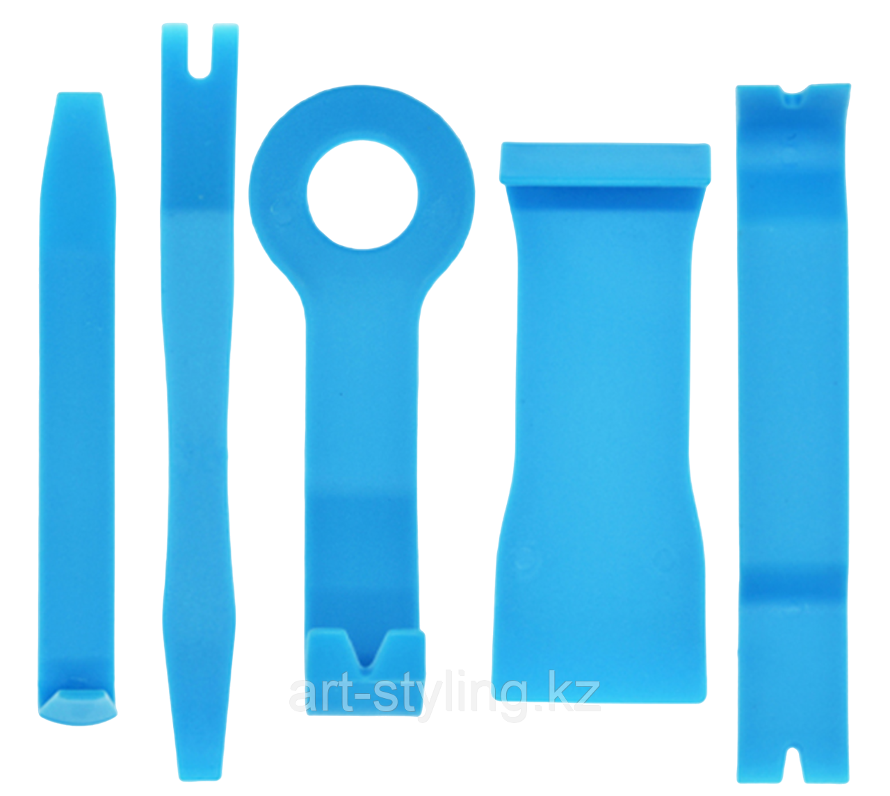 Набор синих пластиковых лопаток, 5шт - фото 1 - id-p106731935