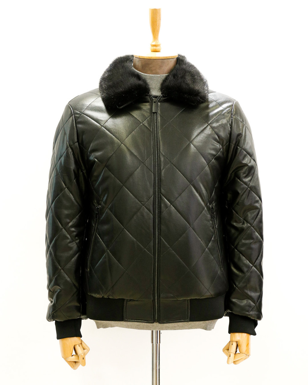 Мужская зимняя куртка «UM&H 72079912» черный, фото 1
