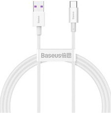 Кабель Baseus Superior Series CATYS-A02 Type-C 5A 66W 2м, Белый
